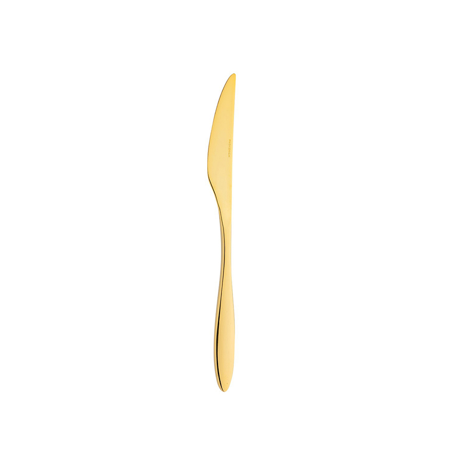 Gioia Gold 18/10 tafelmes 22,7cm
