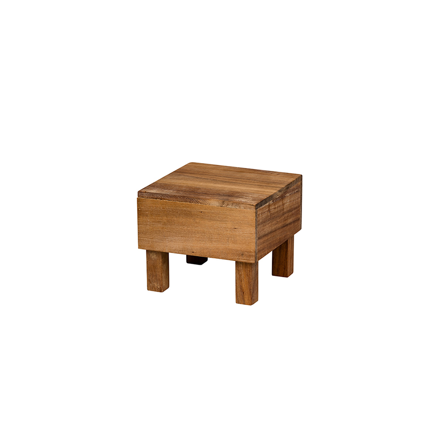 Houten blok acacia 18x18x15