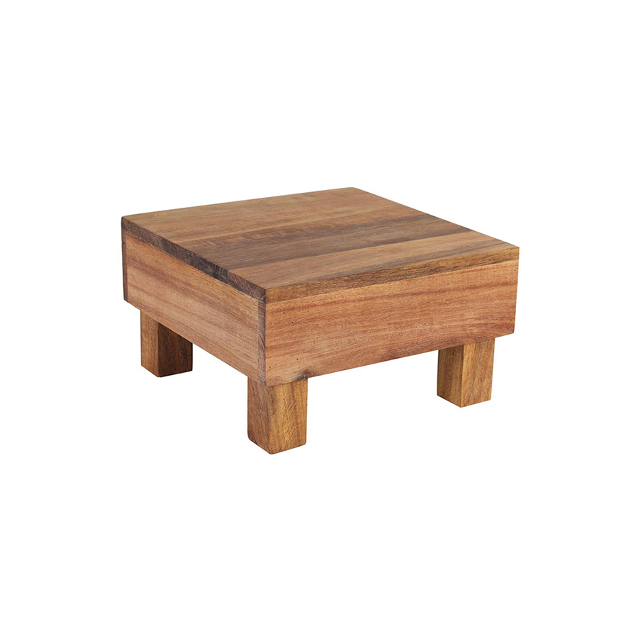 Houten blok acacia 18x18x10