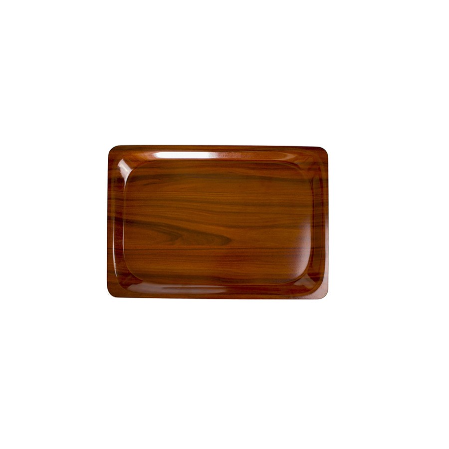 Cambro rechthoekig dienblad walnoot