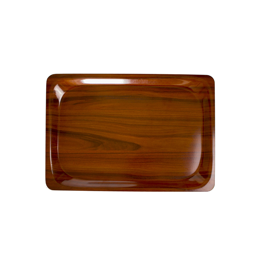 Cambro rechthoekig dienblad walnoot