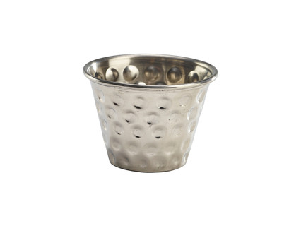 RVS ramekin gehamerd 80ml 12 stuks