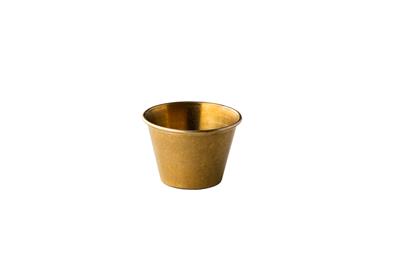 RVS Ramekin goud 150ml