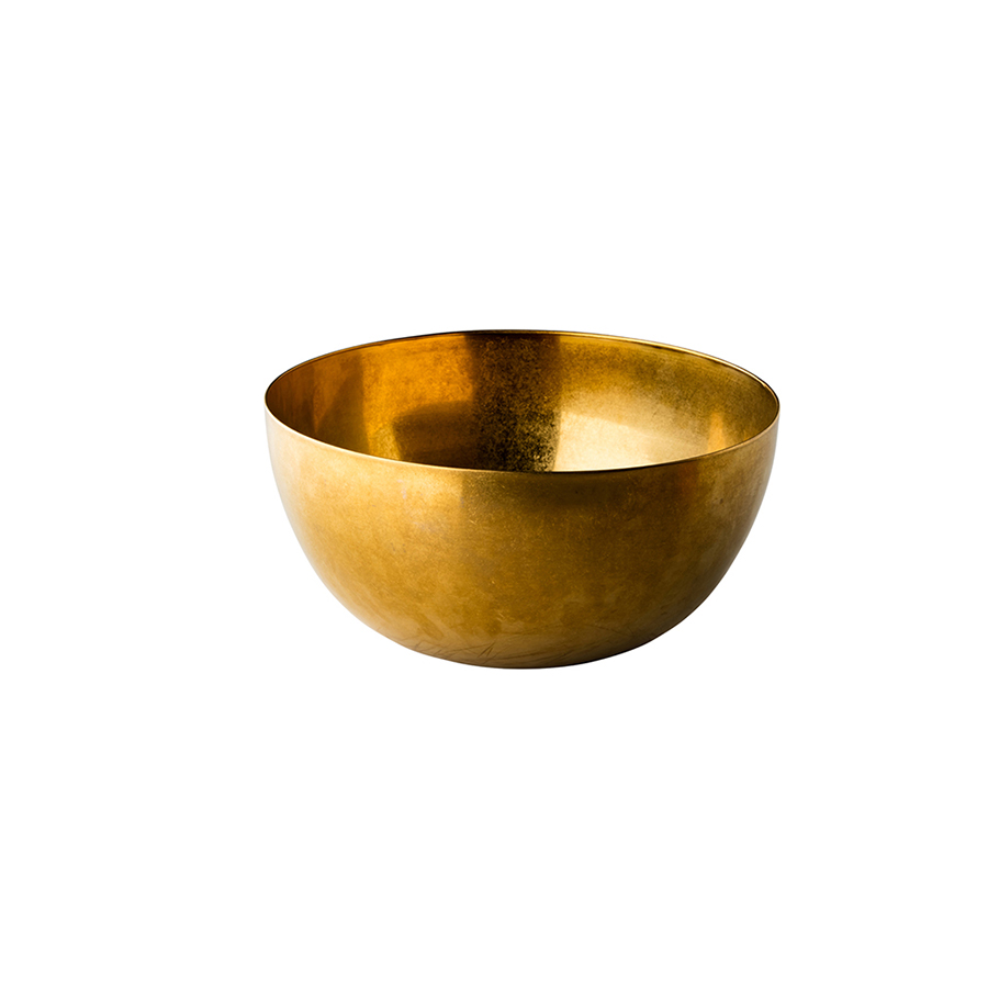 Vintage goud kom Ø30cm