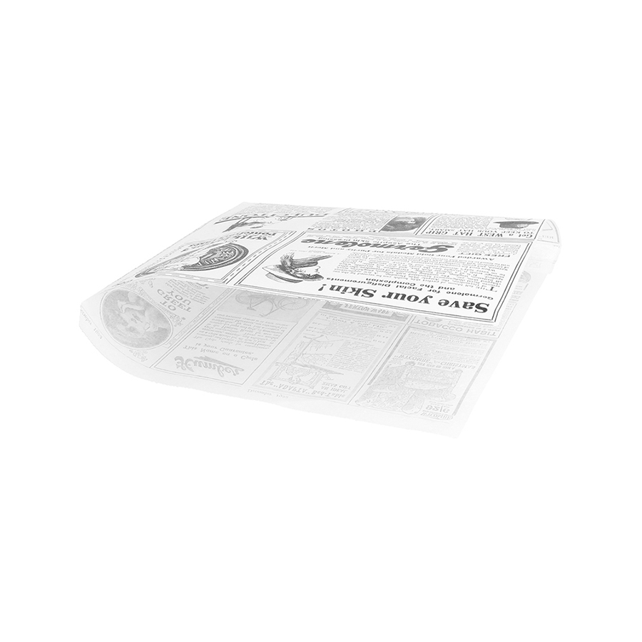 Vetvrij papier zak"Newspaper white
