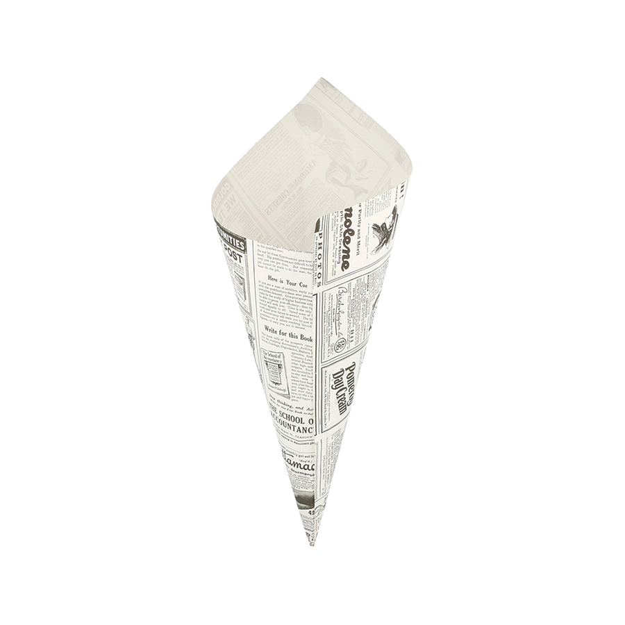 Vetvrij papier puntzak "Times"