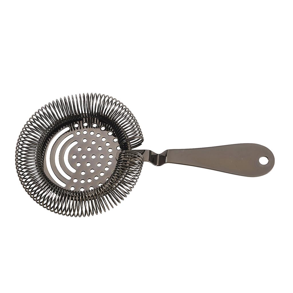 Cocktailzeef gun metal zwart