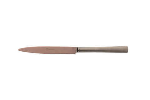 Tafelmes mat choco/antraciet 24,1cm