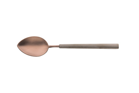 Tafellepel mat choco/antraciet 20,4cm