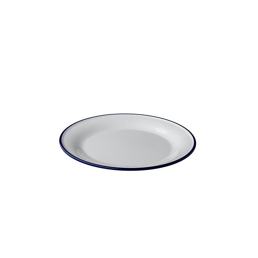 Emaille-look bord 27cm