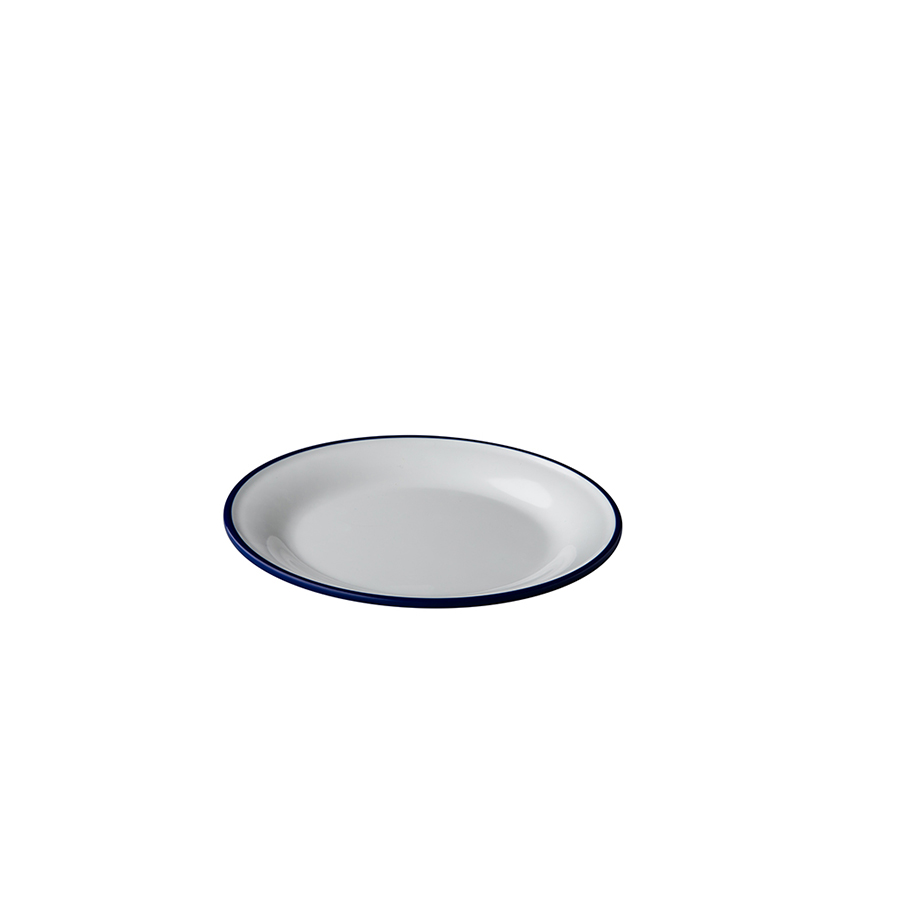Emaille-look bord 22cm