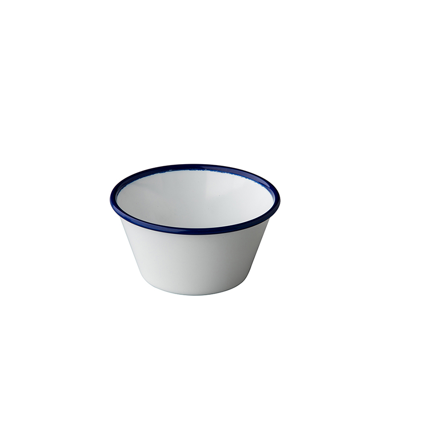 Emaille-look schaal 12,5cm