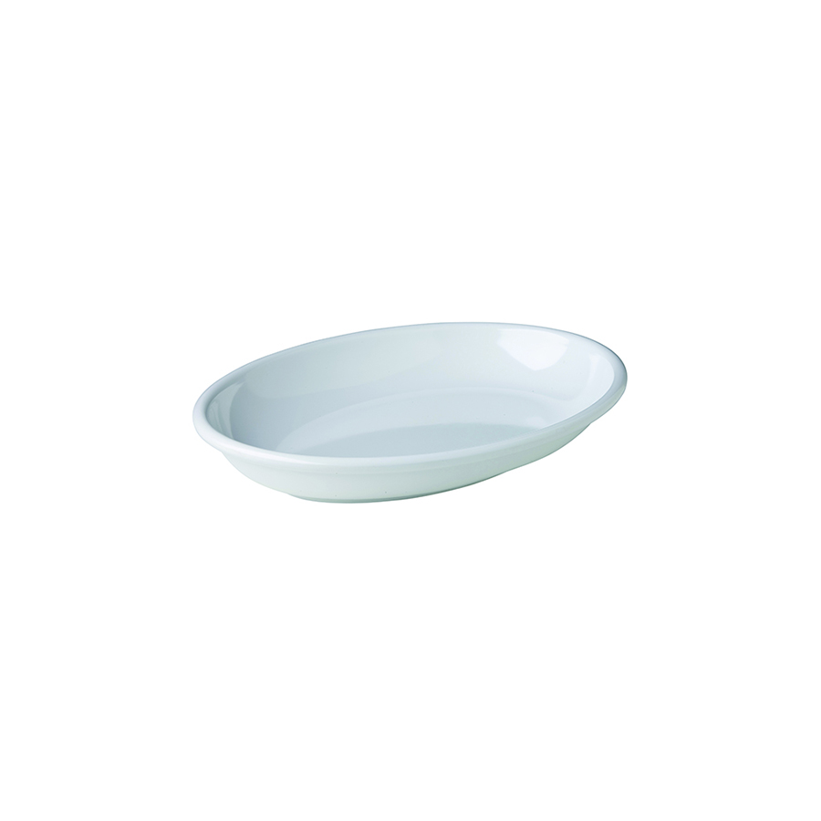 Ovale schaal wit 50x36,3x7cm