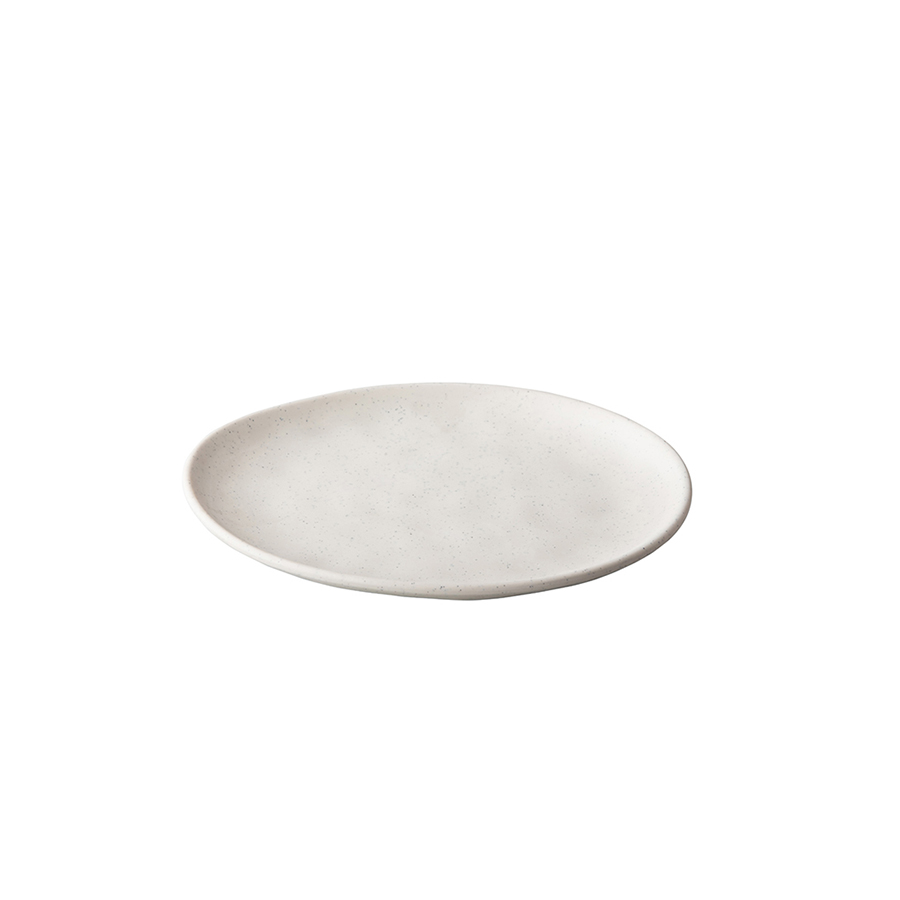 Pebble cream organisch bord 26.5cm