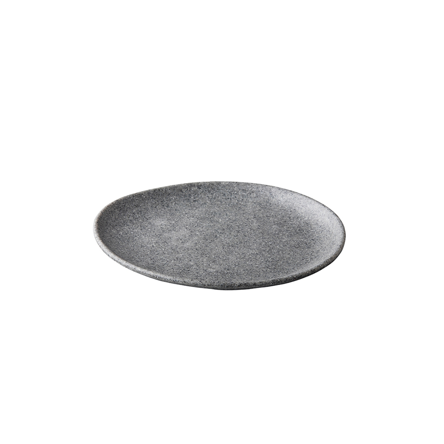 Pebble grey organisch Bord 26,5cm