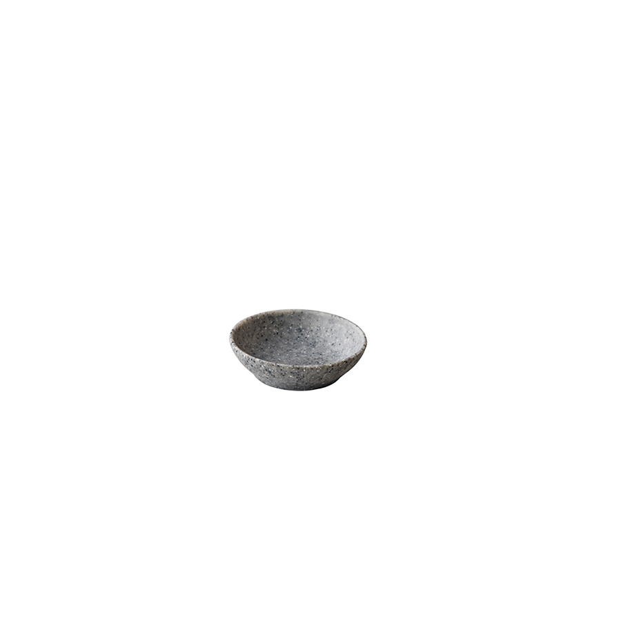 Pebble grey organisch dipper 6,5cm