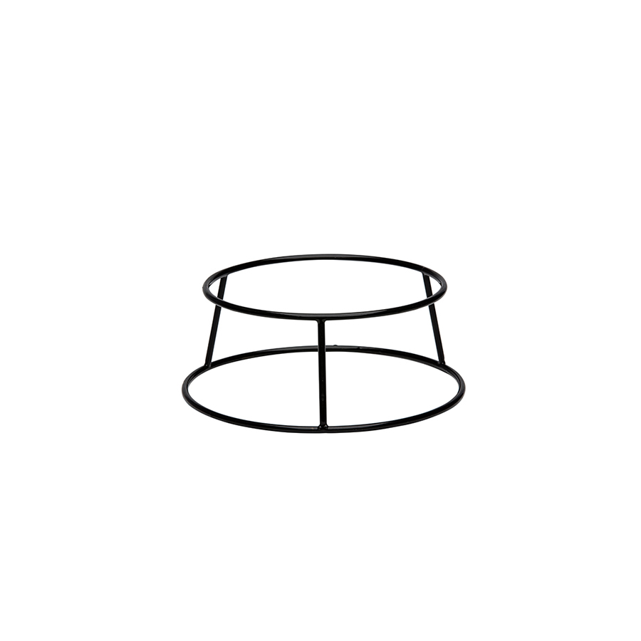 Buffetverhoger anti-slip zwart 25x21x10