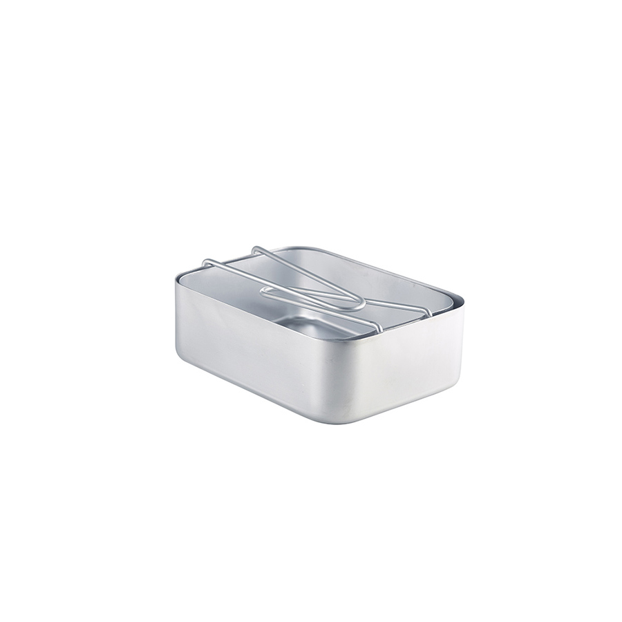 Alluminium gamellenset 2st