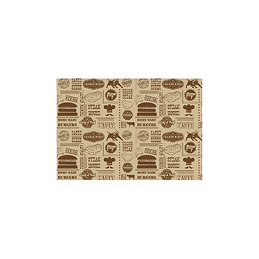Vetvrij papier 'Steak House Design