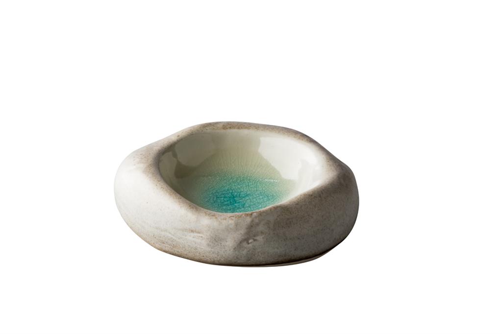 Blue Lagoon hoog bord 17,5cm