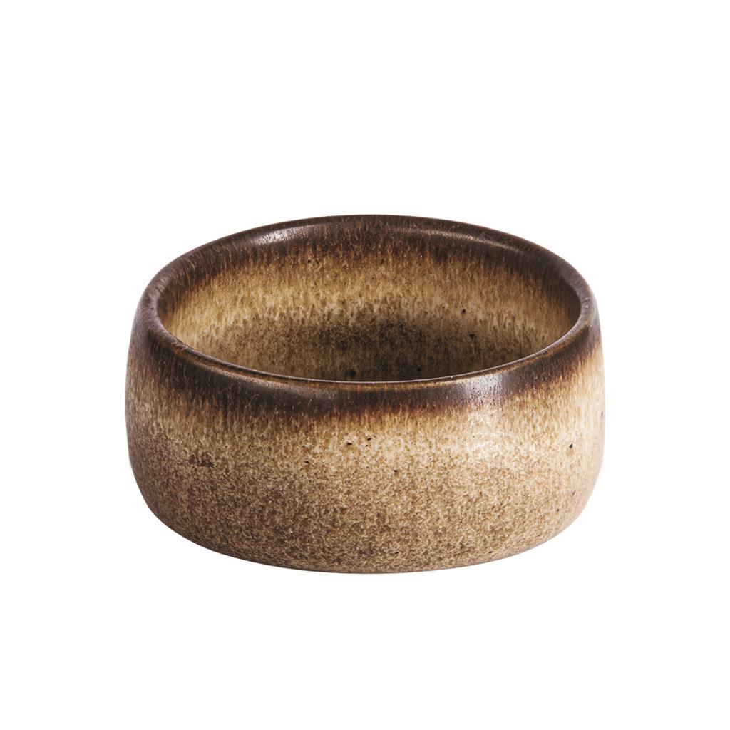 Q Authentic Stone Brown ramekin 4,5cm