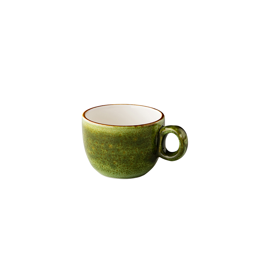 Jersey koffiekop stapelbaar groen 160ml