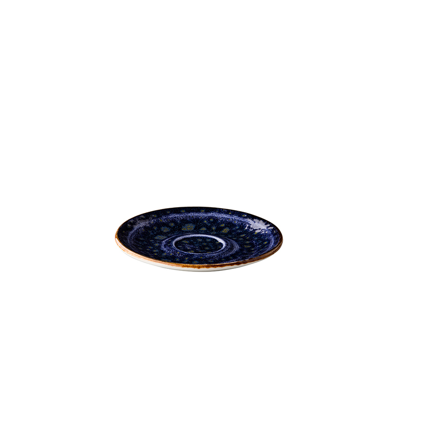 Jersey espressoschotel blauw 13cm