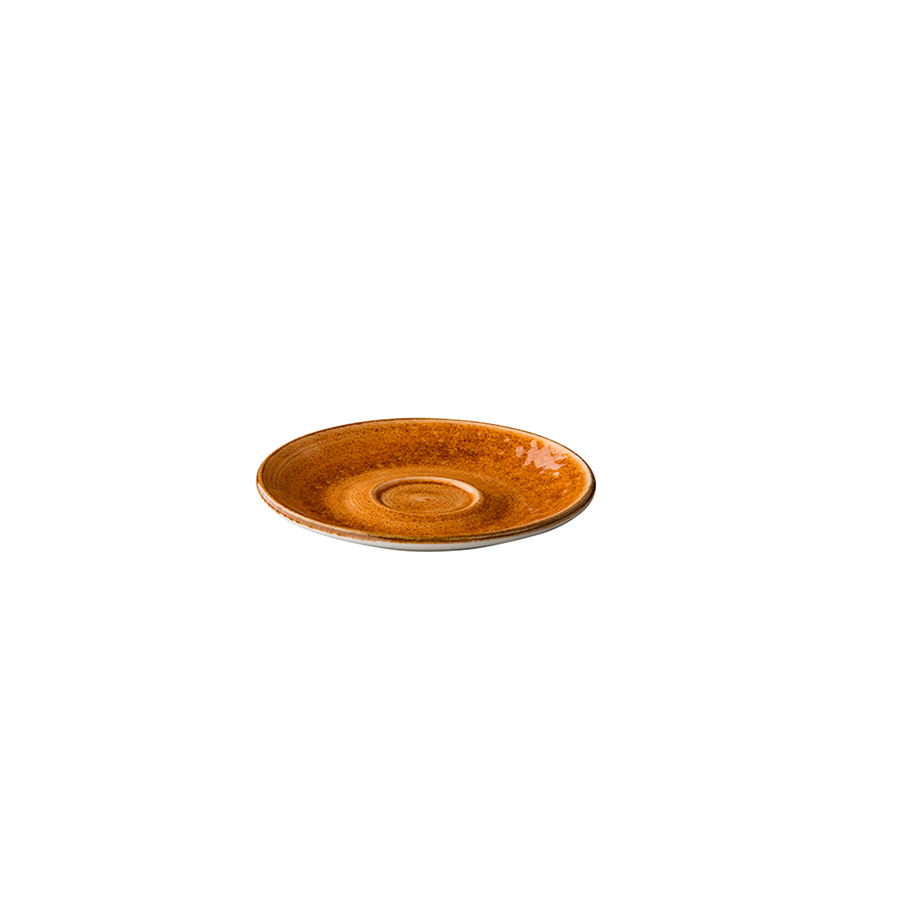 Jersey espressoschotel oranje 13cm