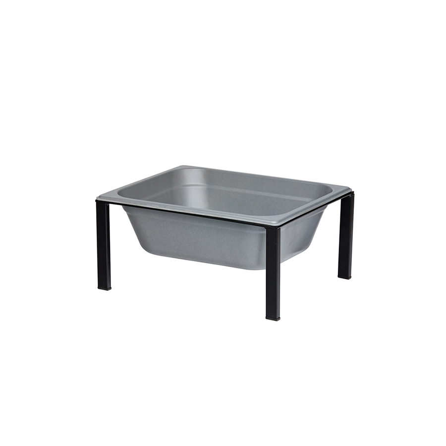 Buffetframe GN 1/2 zwart 32x16x14,5cm