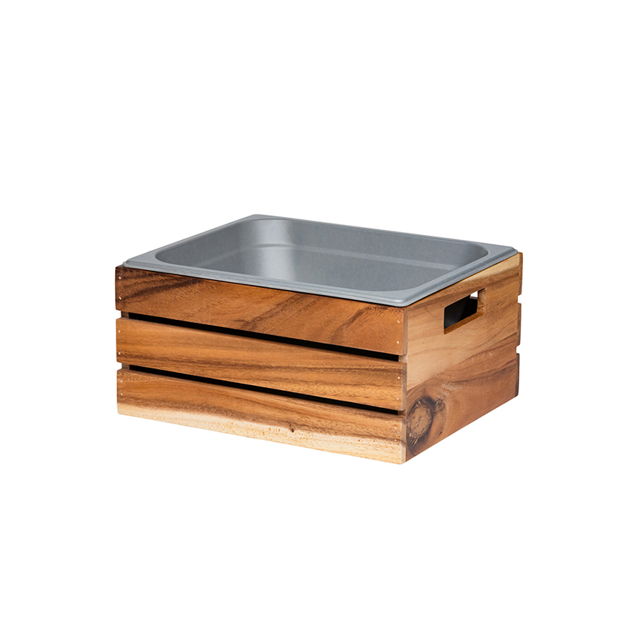 Acacia buffetkistje GN1/2 32,5x26,5x15,3