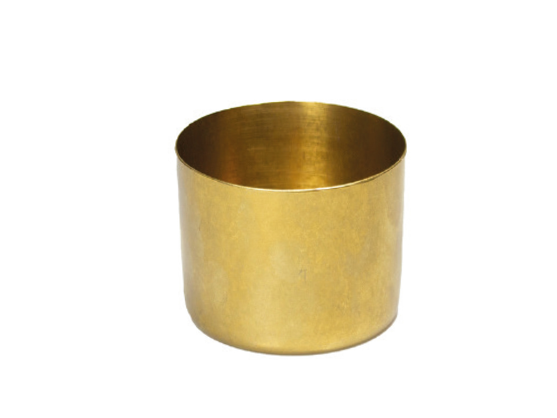 RVS bakje goud recht Ø8,2cm 280ml