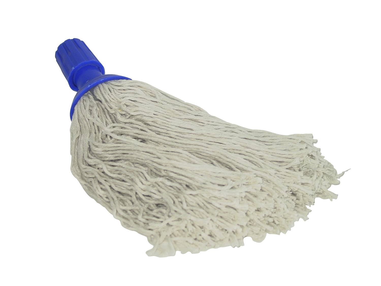 Spaanse mop 220 gram RONDE DOP blauw
