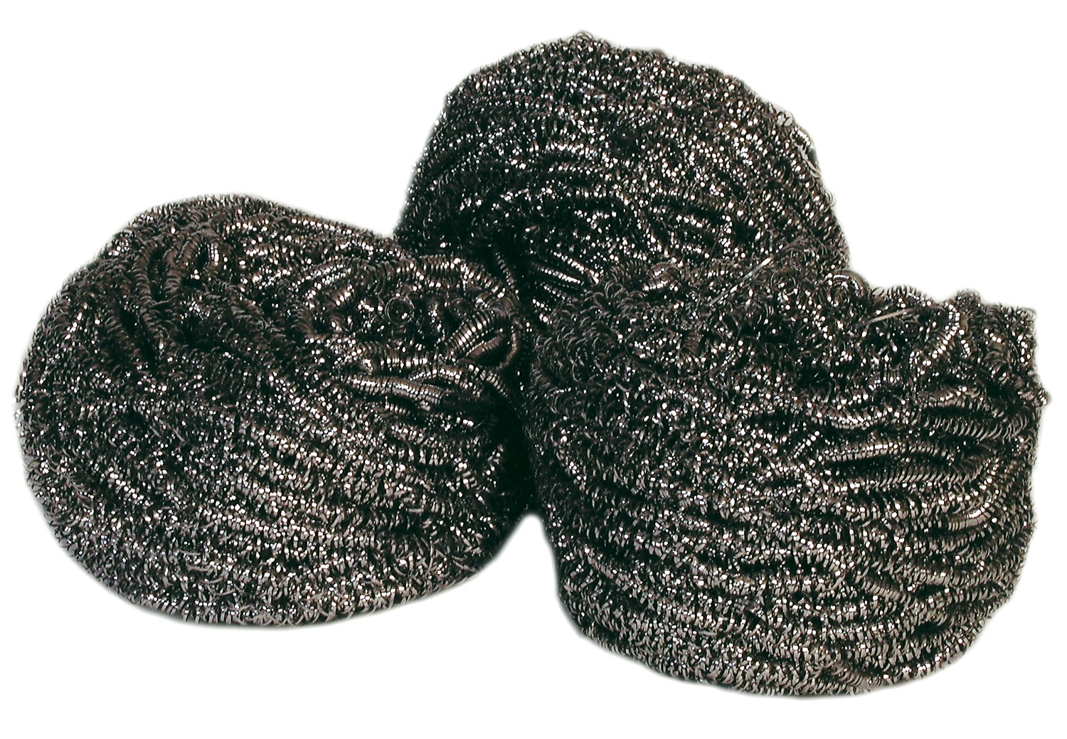 Pannenspons / staalbolletje RVS 40gr 10x