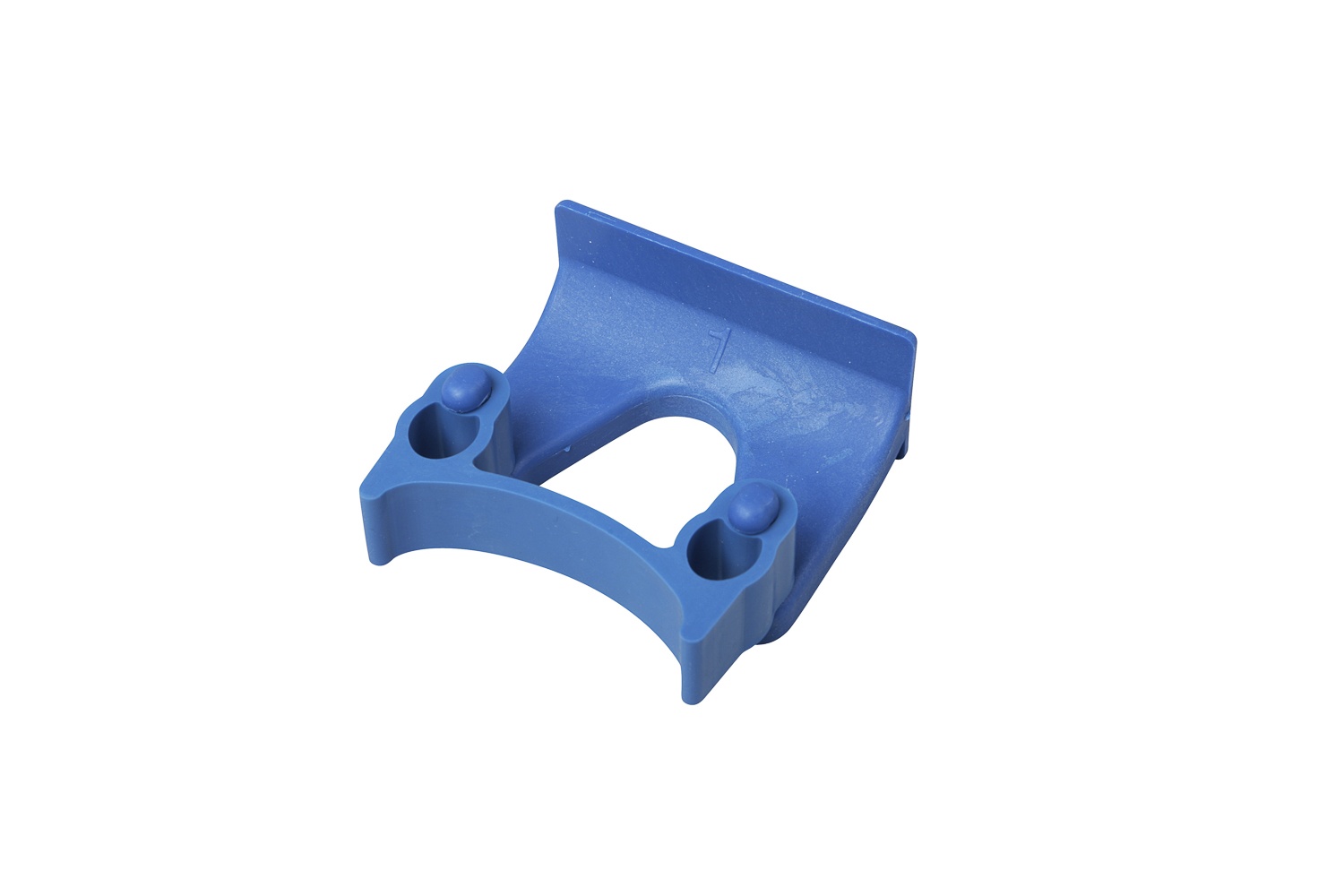 FBK Klem voor ophangrail ø22-32mm blauw