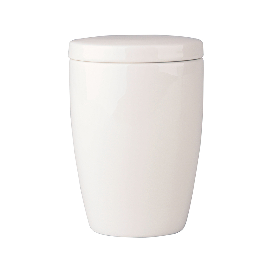 Maastricht Porselein Suikerpot met dekse