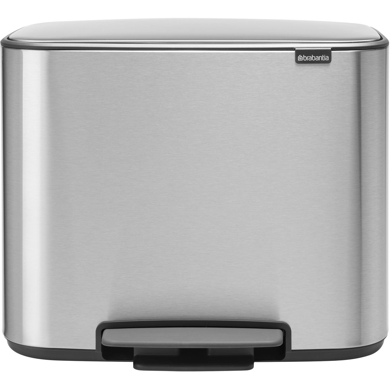 Brabantia Bo Pedaalemmer duo 11+23 liter