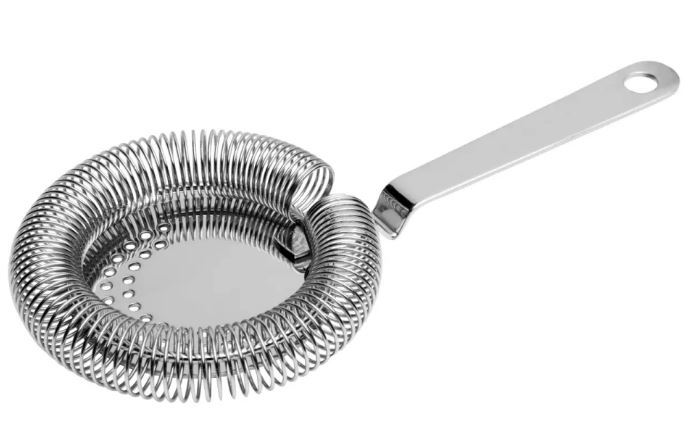 Cocktailstrainer Hawthorn RVS zilver