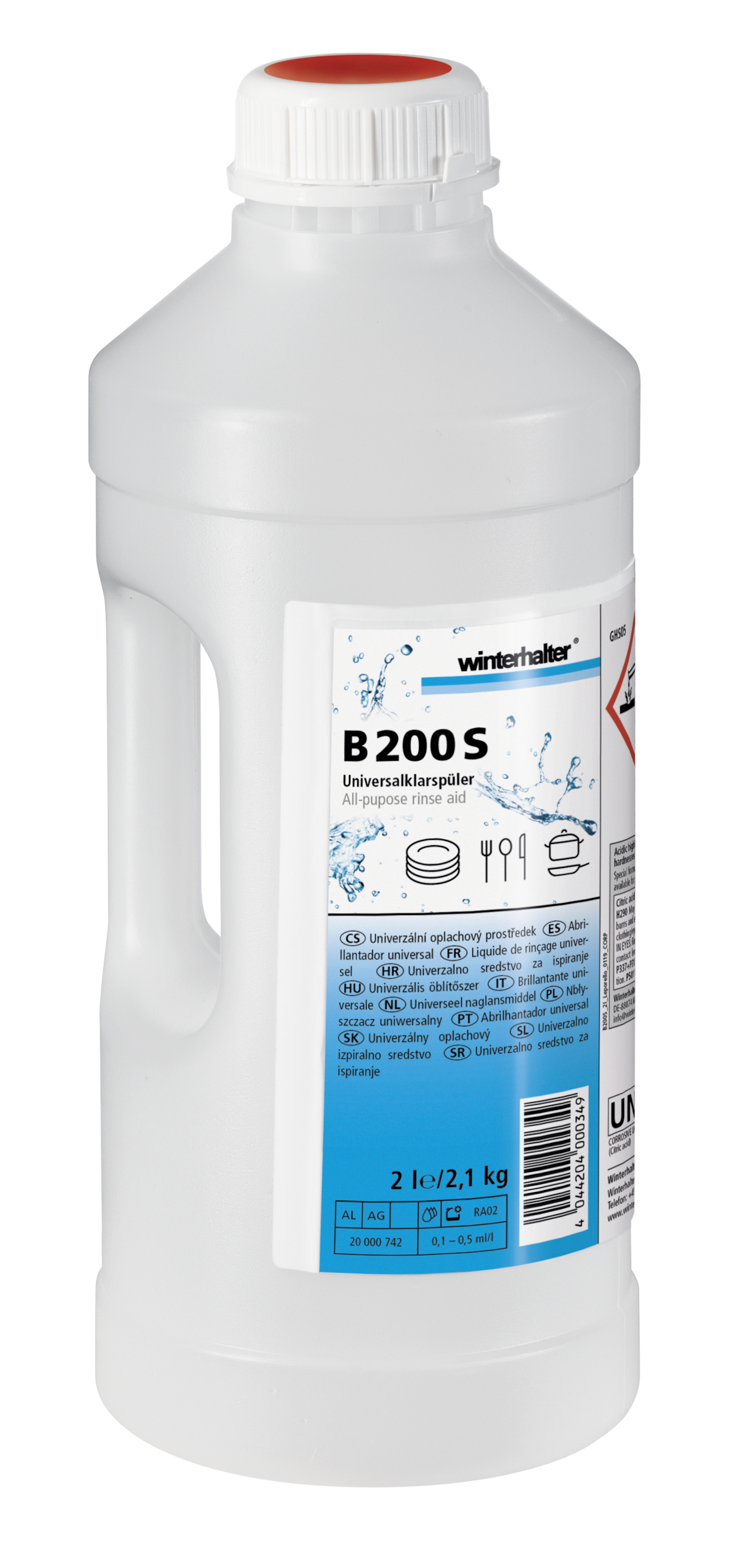 Naglans Winterhalter B200S 6x2 liter